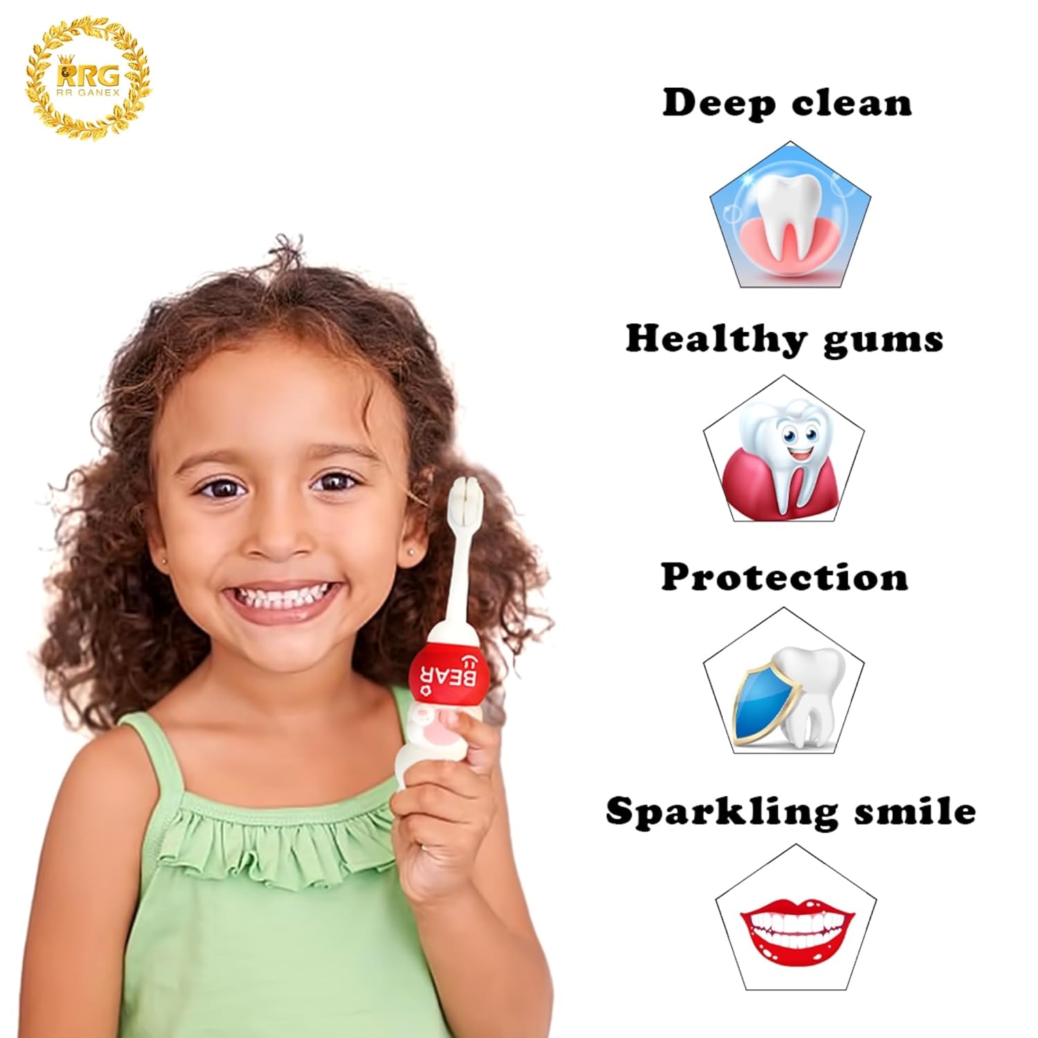 مسواک کودک کارتونی 