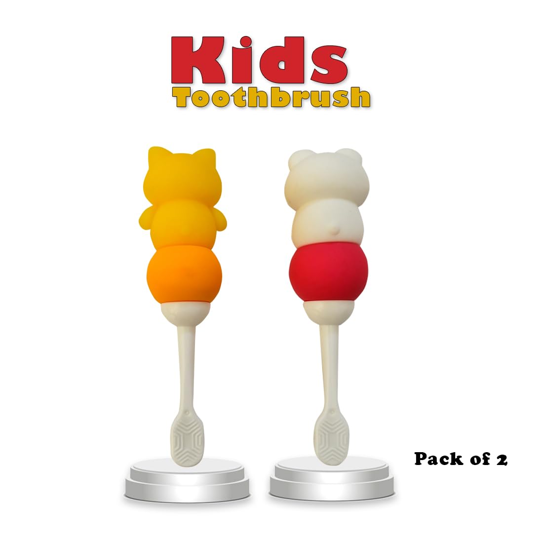 مسواک کودک کارتونی 