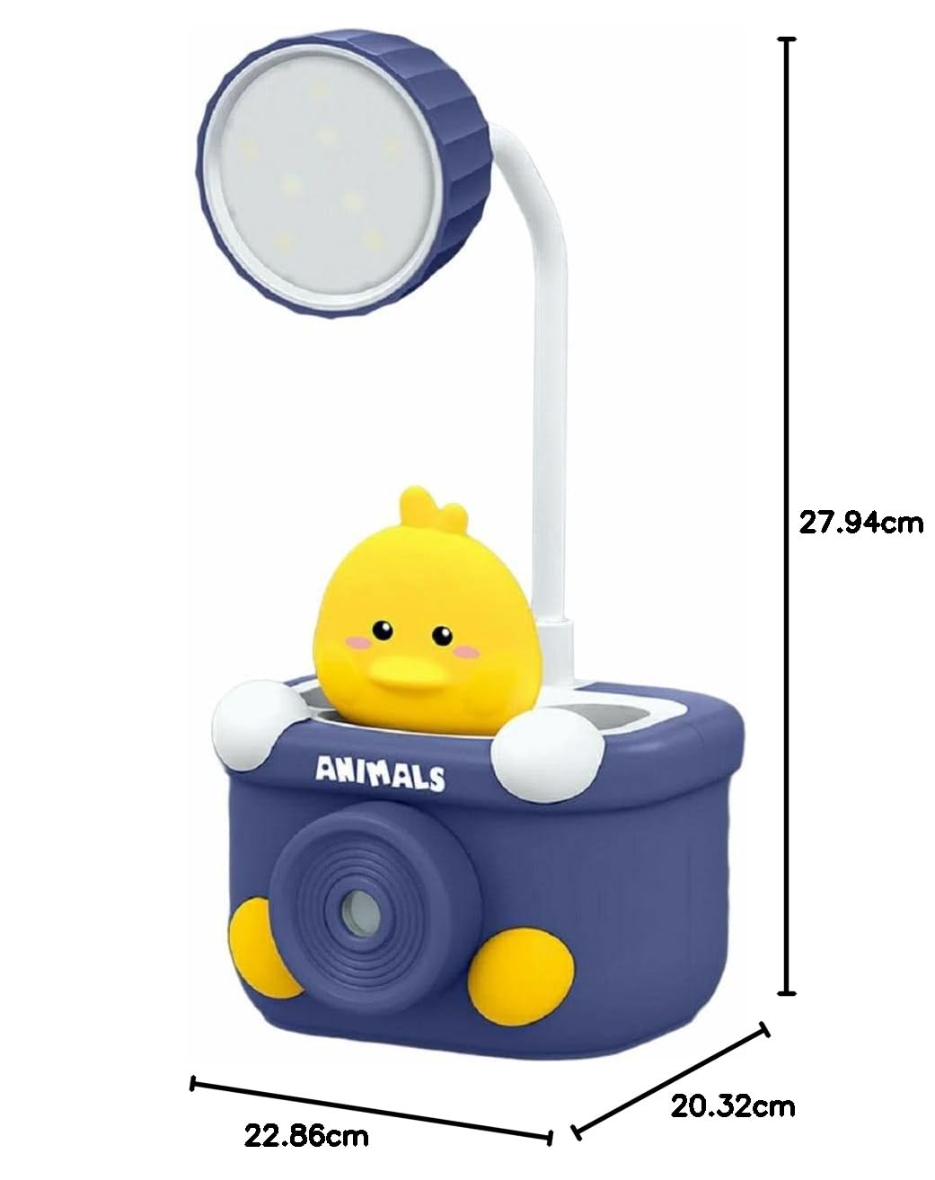 چراغ مطالعه فانتزی طرح حیوانات و دوربین