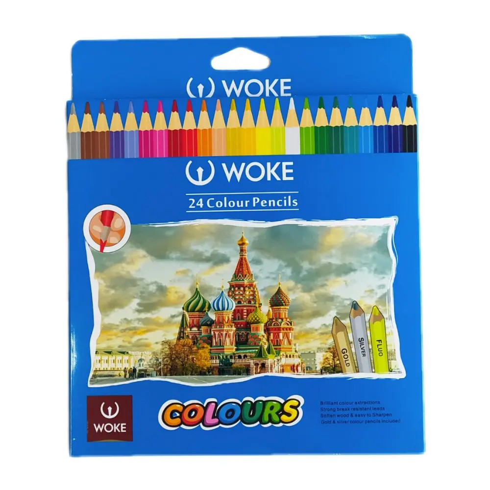 مدادرنگی 24تایی WOKE