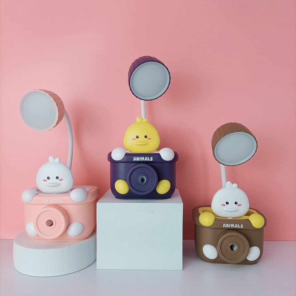 چراغ مطالعه فانتزی طرح حیوانات و دوربین