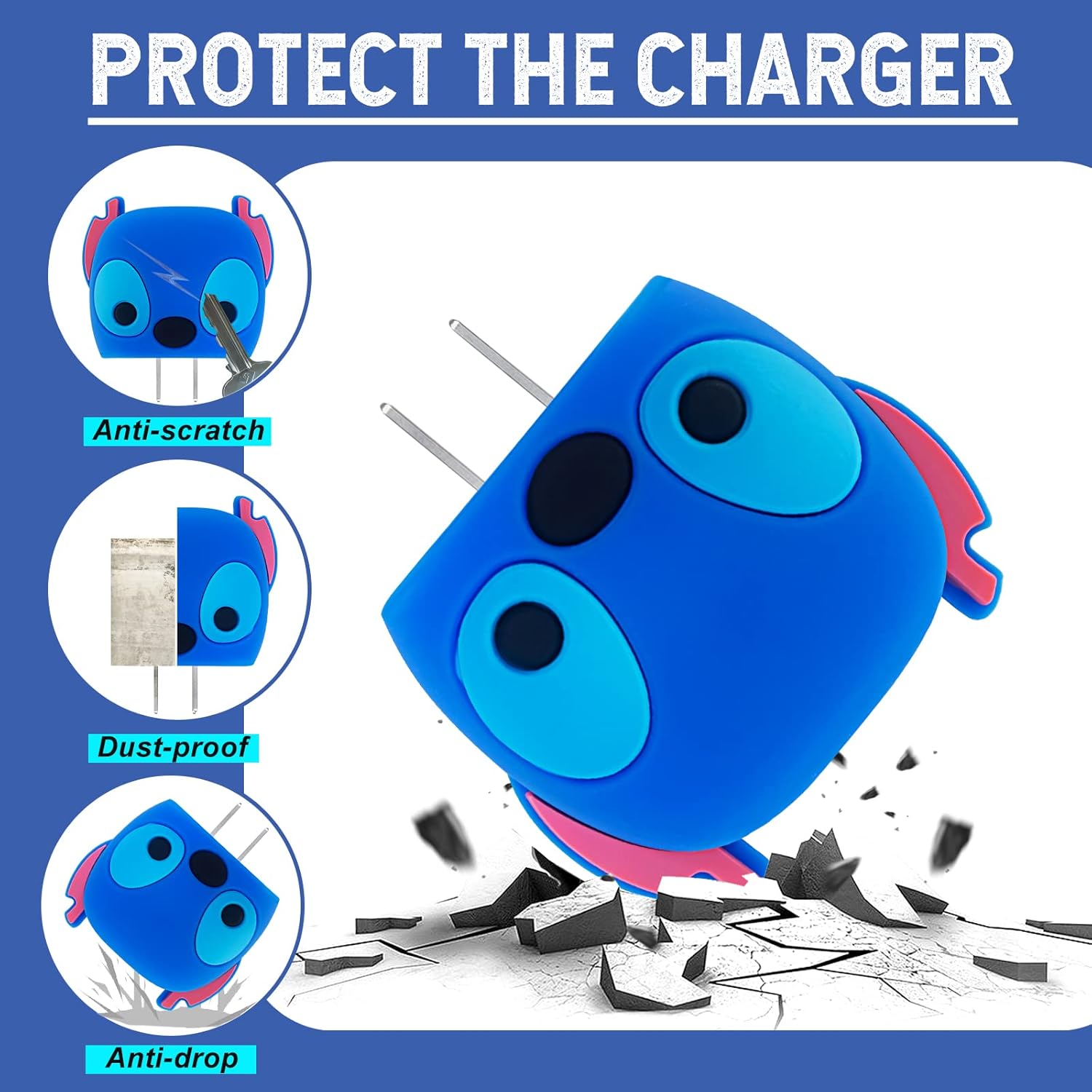 محافظ آداپتور عروسکی 25 وات استیچ