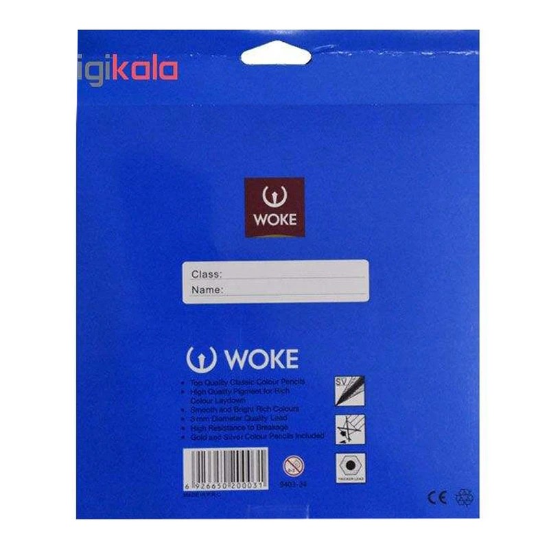 مدادرنگی 24تایی WOKE