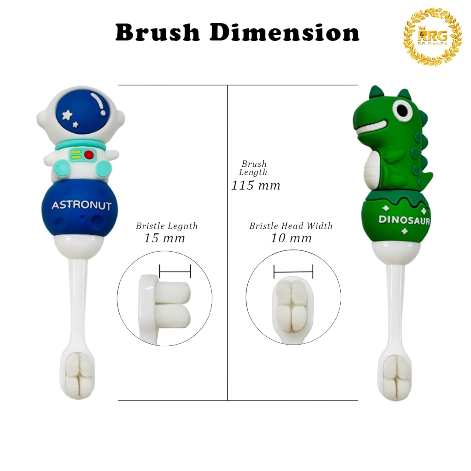 مسواک کودک کارتونی 