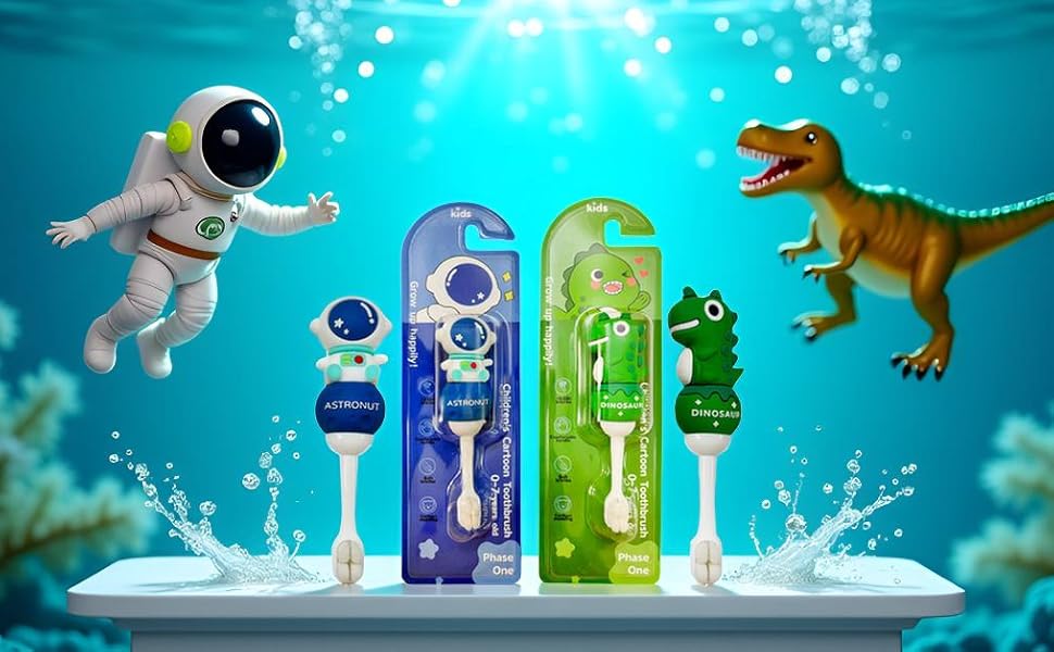 مسواک کودک کارتونی 