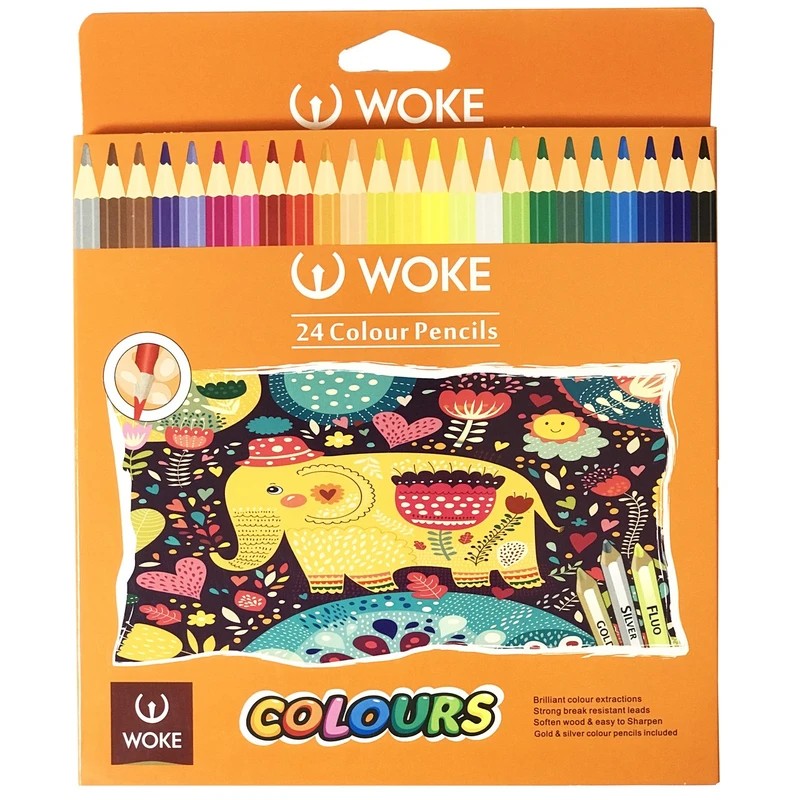 مدادرنگی 24تایی WOKE