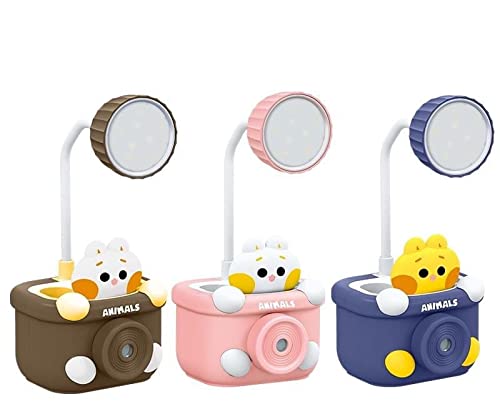 چراغ مطالعه فانتزی طرح حیوانات و دوربین 