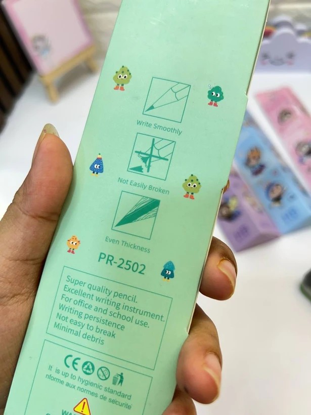 مداد سه گوش پرودون طرح لبوبو (Labubu)