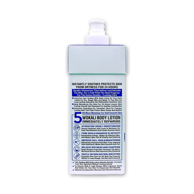 لوسیون بدن شیر الاغ پمپی