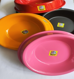 ظرف آب و غذای سگ و گربه (فلزی)