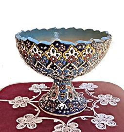میوه خوری سفال میناکاری