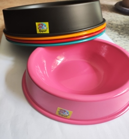 ظرف آب و غذای سگ و گربه (فلزی)