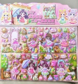 استیکر برجسته دوبرگی 